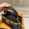 Louis Vuitton Capucines Nano Bag Black 8.7 Inches