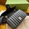 Gucci GG Marmont Mini Shoulder Bag Black 22Cm 446744 UM8AN 1000