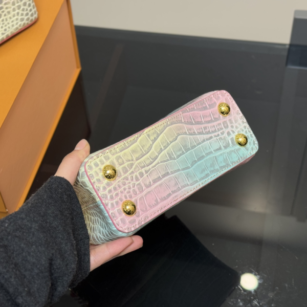 Louis Vuitton Capucines Mini Pastel Gradient 8.3 Inches
