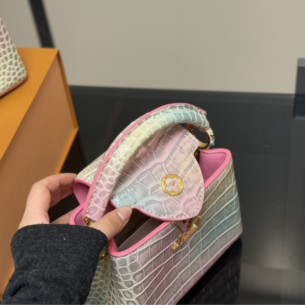 Louis Vuitton Capucines Mini Pastel Gradient 8.3 Inches
