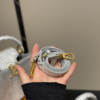 Louis Vuitton Capucines Mini Silver Grey 8.3 Inches