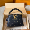 Louis Vuitton Capucines Mini Monogram Starry Night Black 7.9 Inches