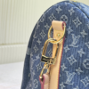 Louis Vuitton Keepall Bandouliere Denim Blue 17.7 Inches M24315