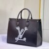 Louis Vuitton Onthego MM Black 13.8 Inches M24834