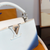 374-2 Louis Vuitton Capucines BB Gradient Blue White 10.6 Inches
