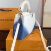 378-2 Louis Vuitton Capucines BB Gradient Blue White 10.6 Inches