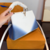 379-2 Louis Vuitton Capucines BB Gradient Blue White 10.6 Inches