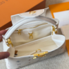 Louis Vuitton Capucines Mini Multicolor Monogram White 7.9 Inches