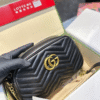 Gucci Gg Marmont Camera Bag Black 9.1 Inches
