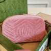 Gucci Gg Marmont Velvet Camera Bag Pink 9.4 Inches