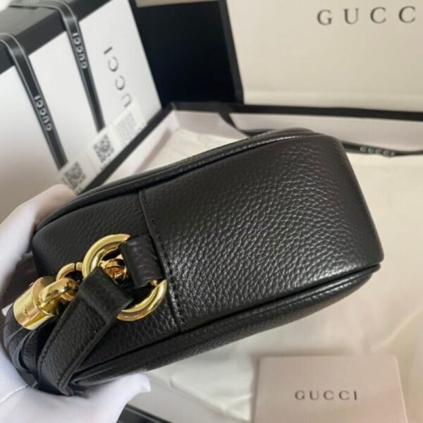 Gucci Soho Small Leather Disco Bag Black 308364 A7M0G 1000