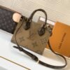 [Premium Quality] – Louis Vuitton Onthego PM Brown 9.8 Inches M46373