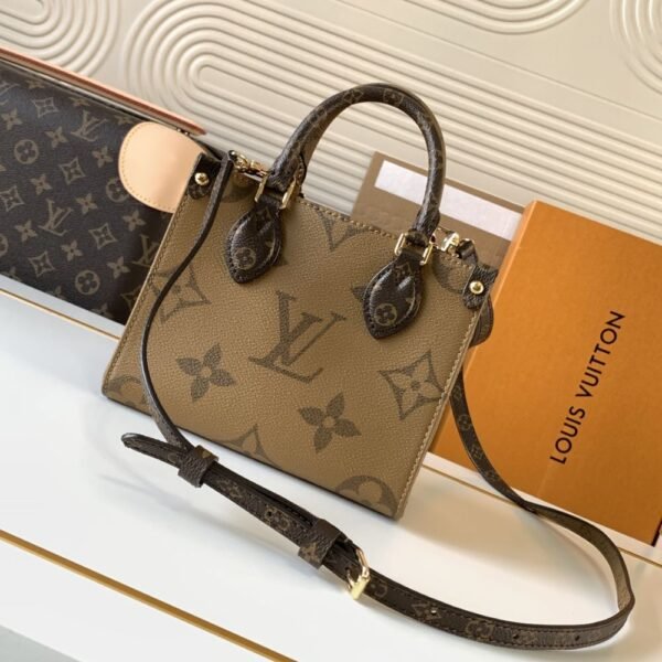 [Premium Quality] – Louis Vuitton Onthego PM Brown 9.8 Inches M46373