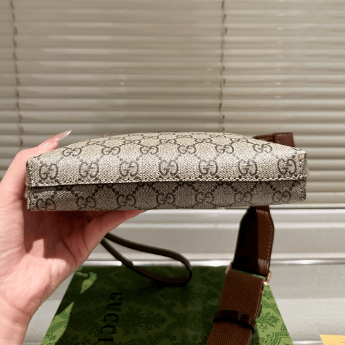 Gucci Ophidia Gg Small Camera Bag Beige 7.9 Inches