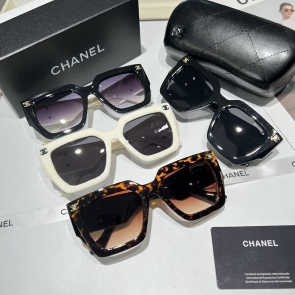Chanel Vintage White Sunglasses
