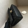 [Premium Quality] – Chanel Medium Classic Handbag Grained And Gold Tone Metal Black 10.2 Inches A01113 Y01864 C3906