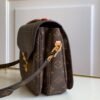 [Premium Quality] – Louis Vuitton Monogram Canvas Pochette Métis Brown 9.8 Inches M44875