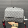 Gucci Ophidia Gg Supreme Messenger Bag Grey 9 Inches