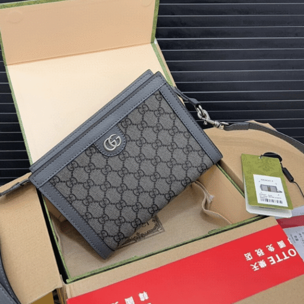 Gucci Ophidia Gg Small Shoulder Bag Black 8.6 Inches
