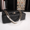 Chanel Classic Handbag Black 9.8 Inches