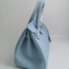 Hermes Birkin 35 Togo Leather Gold Hardware Blue 13.7 Inches