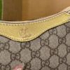 Gucci Ophidia Mini Gold Chain Bag Beige 7.5 Inches ‎764960 KAAAH 9746