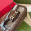 4-202 Gucci Horsebit 1955 Small Top Handle Bag Brown 9.1 Inches