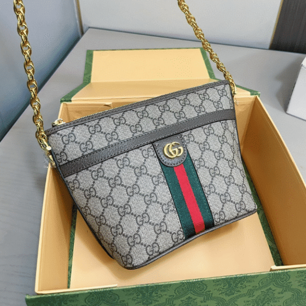 Gucci Gg Ophidia Chain Crossbody Bag 9.1 Inches