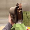 Gucci Horsebit 1955 Mini Saddle Bag Brown 7.1 Inches