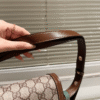 Gucci Horsebit 1955 Small Shoulder Bag Brown 8.7 Inches