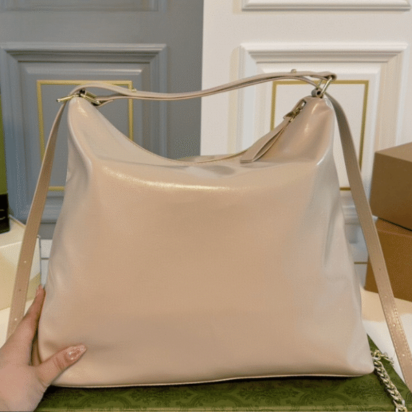 Gucci Interlocking G Tote Bag Beige 15.0 Inches