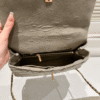 Chanel Coco Handle Grey Green 11.4 Inches