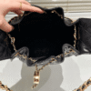 4-247.png Chanel 25 Small Hand Bag Black 13.4 Inches AS5293-B21741-94305