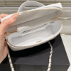 Chanel Vanity With Chain White 7.9 Inches