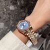Rolex Datejust Diamond In Rose Gold With Blue Dial 31Mm