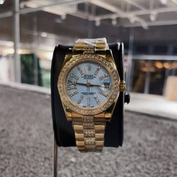 Rolex Lady Datejust 28 Cornflower Blue Dial Gold 18K 28Mm 279138Blsrdp