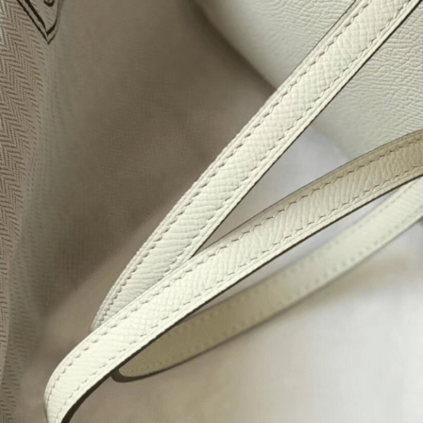 Hermès Kelly Mini II Bag Off-White/White 7.5 Inches