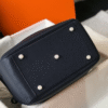 4-351 Hermès Lindy 26 Bag Navy Blue 10.2 Inches