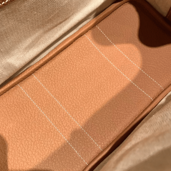 Hermès Garden Party Bag PM Tan 11.8 Inches