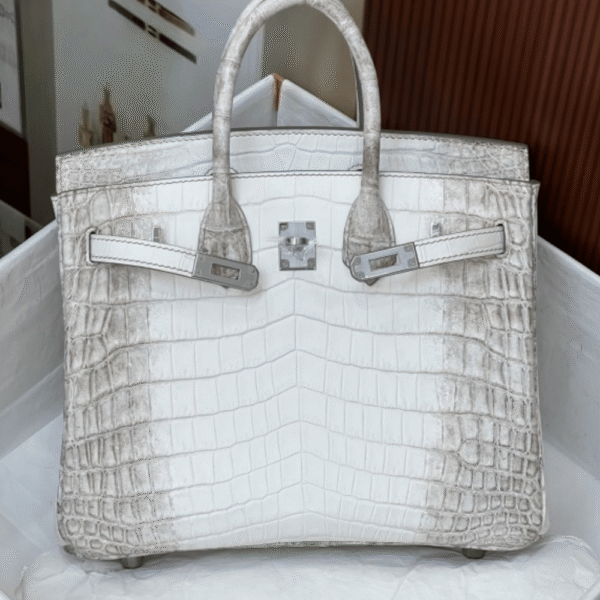 Hermès Birkin Bag Himalaya Crocodile 11.8 Inches