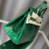 Hermès Birkin Bag Green Crocodile 9.8 Inches