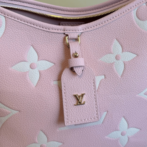 Louis Vuitton Carryall PM Bicolor Monogram Empreinte Pink Quartz 11.6 Inches M14209