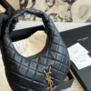 4-408 Saint Laurent Icare Hobo Bag Black 10.2 Inches 851689Aaang1000