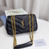 Saint Laurent Loulou Bag Black Quilted 10.6 Inches 801437AAEAX1000