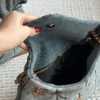 Saint Laurent Loulou Puffer Bag Denim 11.4 Inches