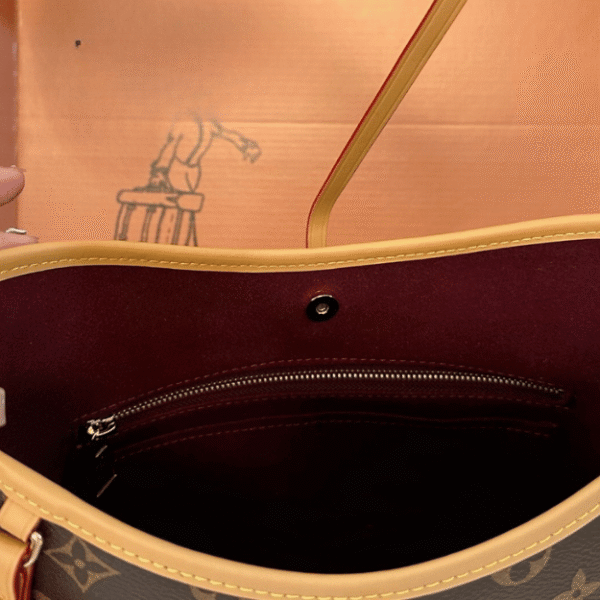 Gucci Blondie Large Suede Tote Bag Brown 19.7 Inches