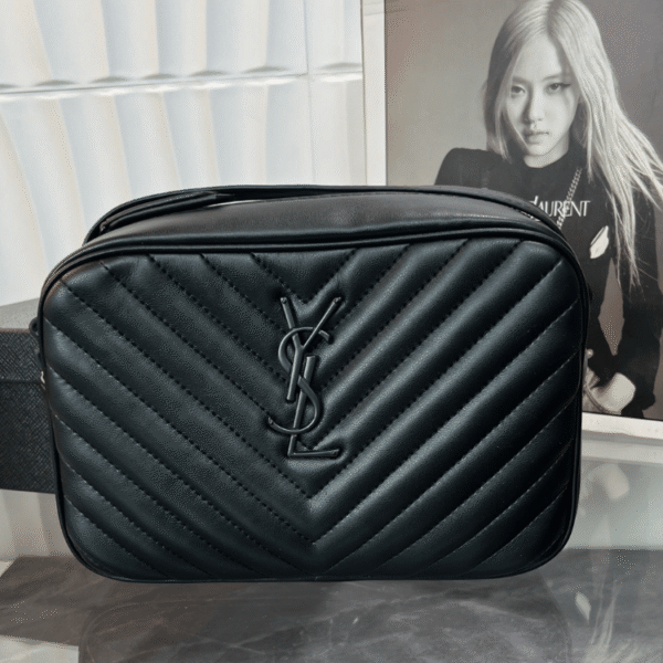 Saint Laurent Lou Camera Bag Black 9 Inches 761554Dv7041000