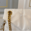 Saint Laurent Loulou Puffer Bag White 11 Inches 5774761El079207