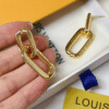 4-464.png Louis Vuitton Lv Chain Link Drop Earrings Gold-Tone