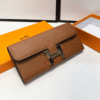 Hermès Constance Long Wallet Brown 7.5 Inches